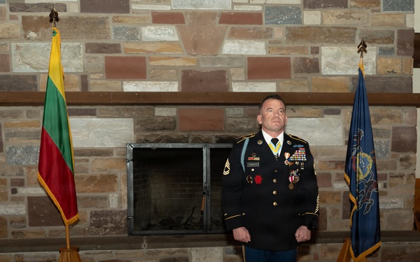 Sgt. 1st Class Thompson retires after 26 years of service