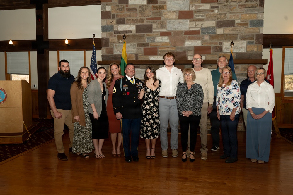 Sgt. 1st Class Thompson retires after 26 years of service