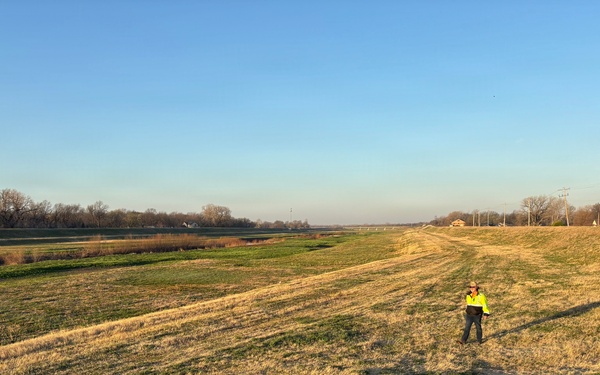 Scenes from the levee