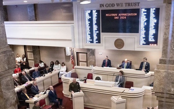 Military Appreciation Day at the Alabama State House