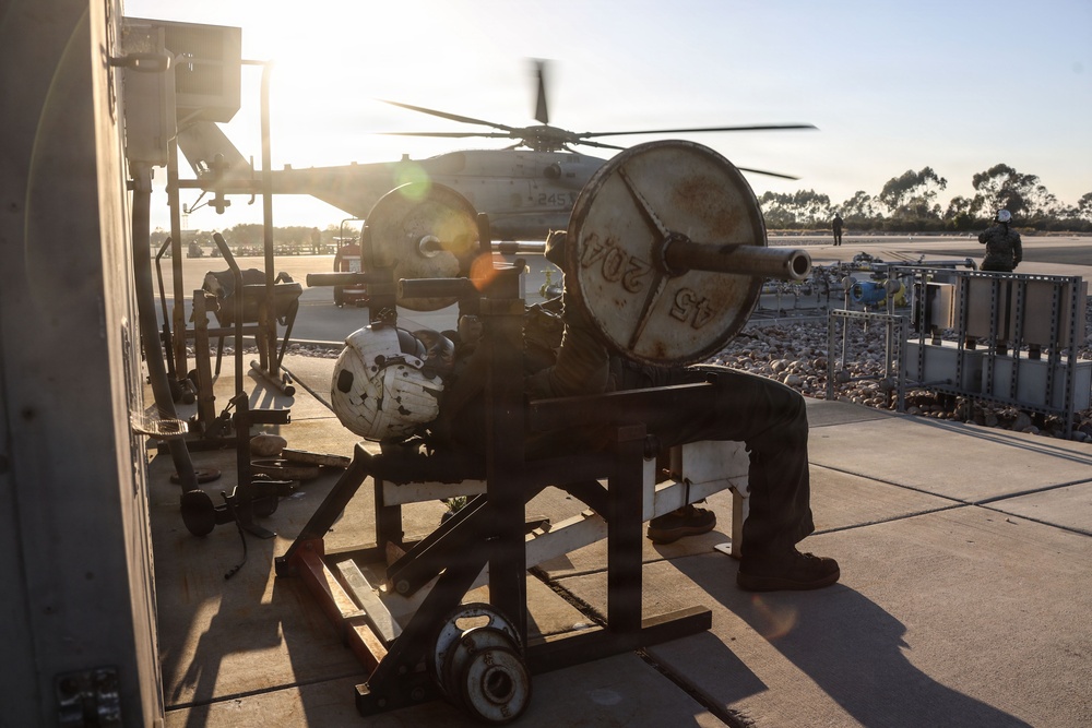 HMH-361 routine training flight