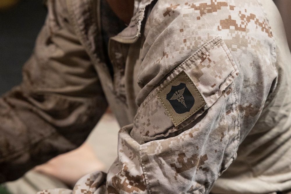 11th MEU Marines, Sailors Conduct Infantry Training Aboard USS Boxer