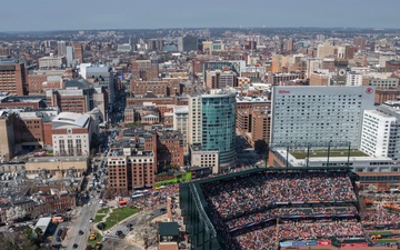 Play ball: 1st HS flies over Baltimore Orioles’ opening day