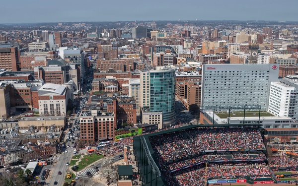 Play ball: 1st HS flies over Baltimore Orioles’ opening day