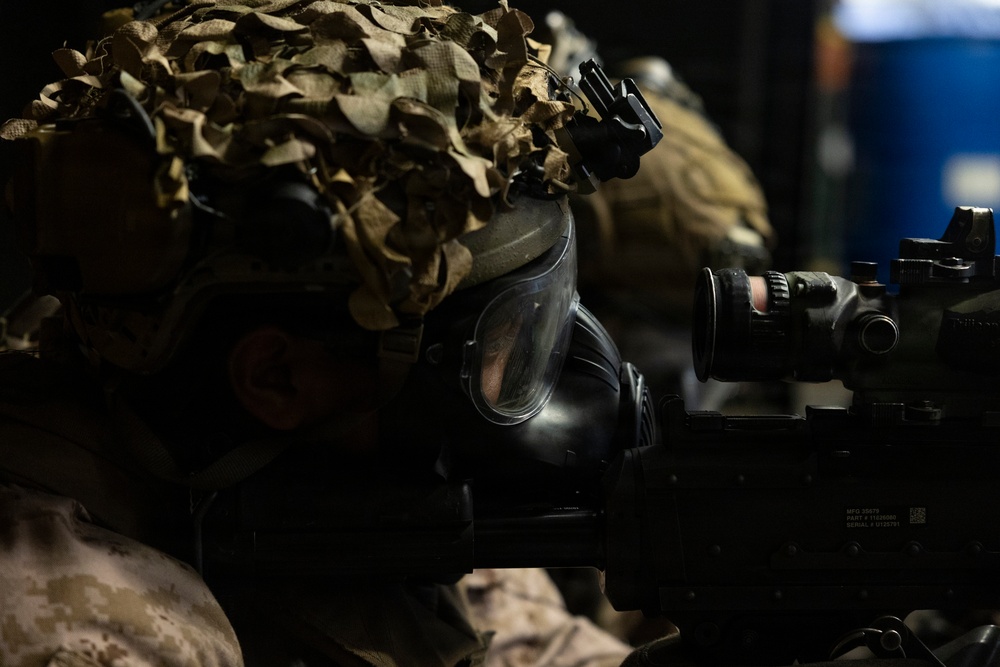 11th MEU Marines, Sailors Conduct Infantry Training Aboard USS Boxer