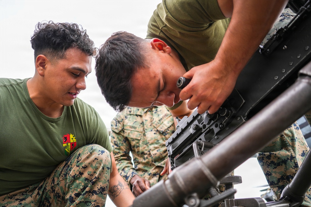 11th MEU Marines Conduct Shipboard Training Exercises