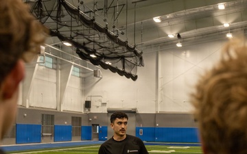 Georgetown Marines visit Lago Vista High School