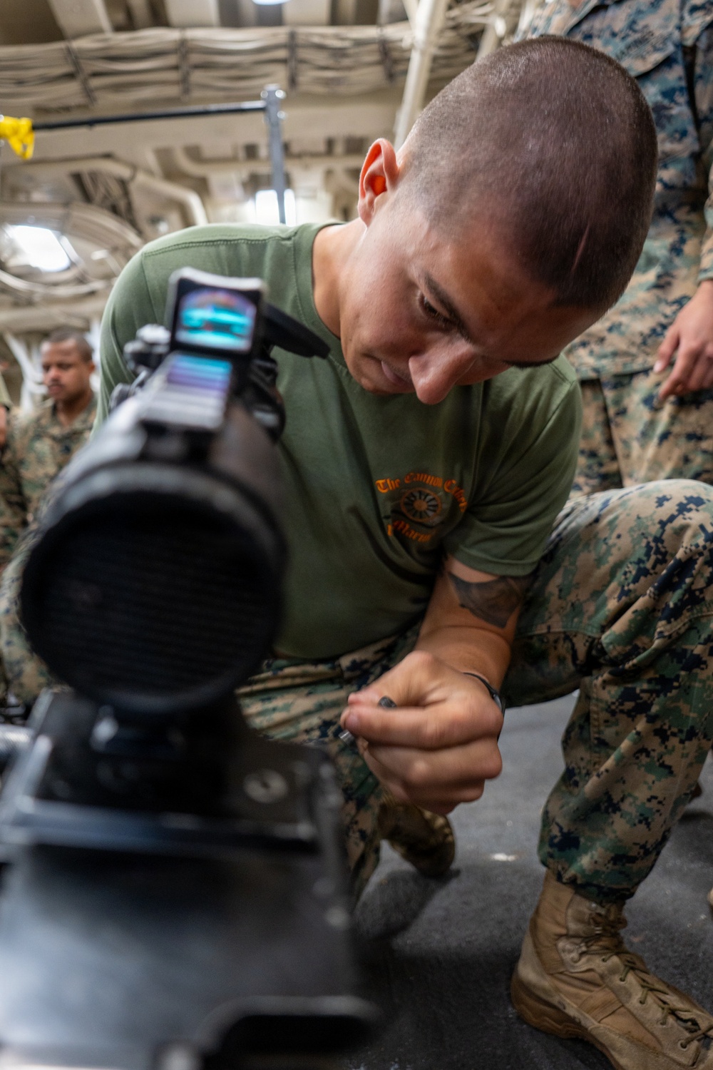 11th MEU Marines Conduct Shipboard Training Exercises