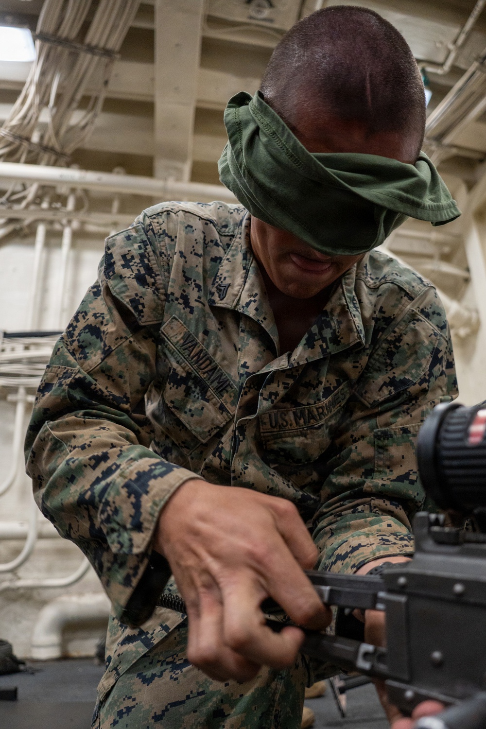 11th MEU Marines Conduct Shipboard Training Exercises