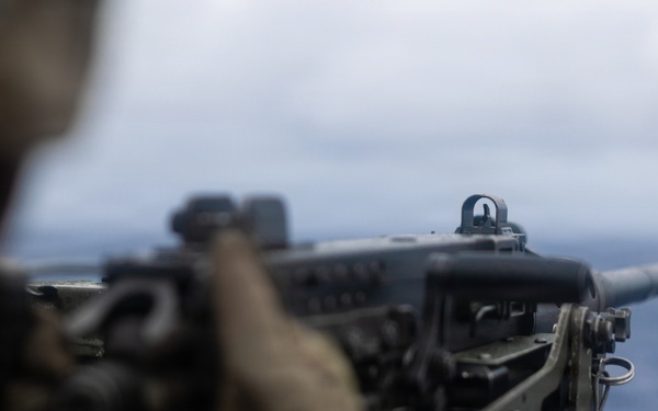 11th MEU Marines, Sailors Conduct a Defense of the Amphibious Task Force Drill aboard USS Portland