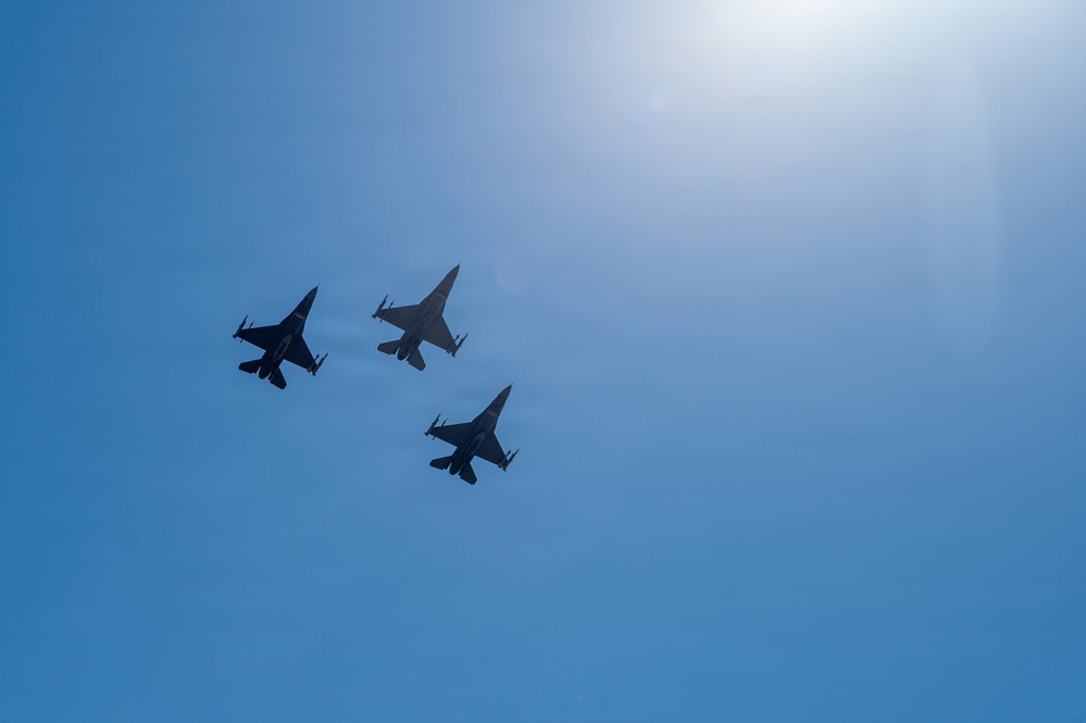Freedom Flyer Wreath-Laying ceremony