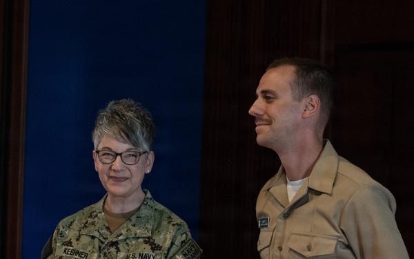 Zack Steele Pinning Ceremony