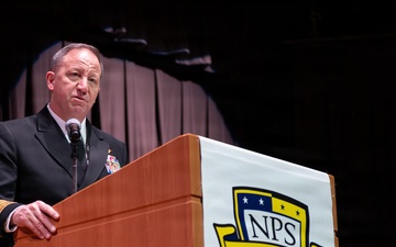 Chief of Naval Personnel Addresses NPS’ 2026 Winter Quarter Graduates