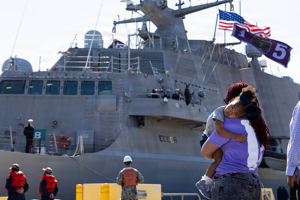 USS Billings (LCS 15) Departs for Deployment