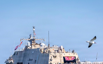 USS Billings (LCS 15) Departs for Deployment