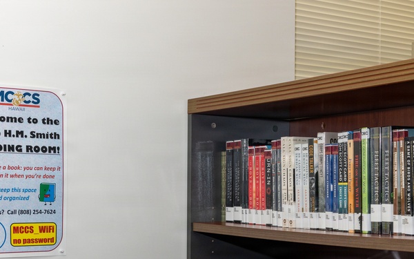 Camp H. M. Smith Reading Room to be awarded Smallest Library of 2026