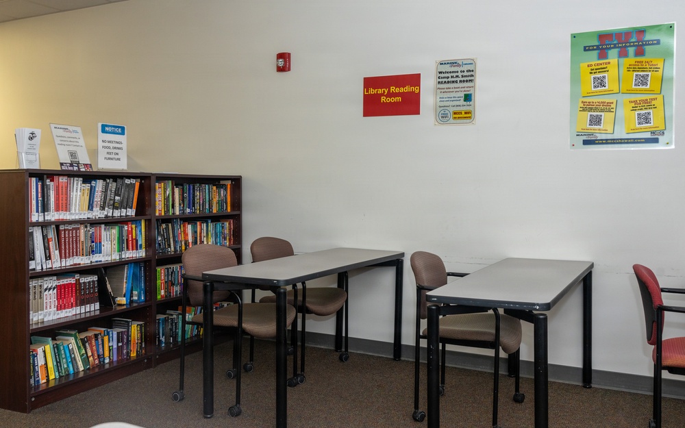 Camp H. M. Smith Reading Room to be awarded Smallest Library of 2026