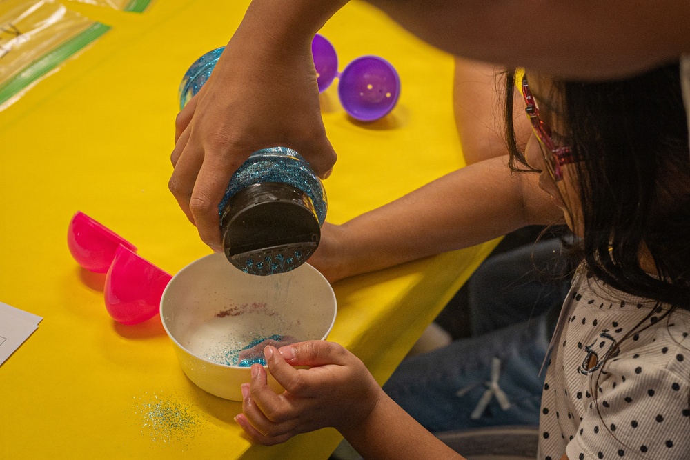 94th AAMDC Participates in "Spring Into Creativity" Event