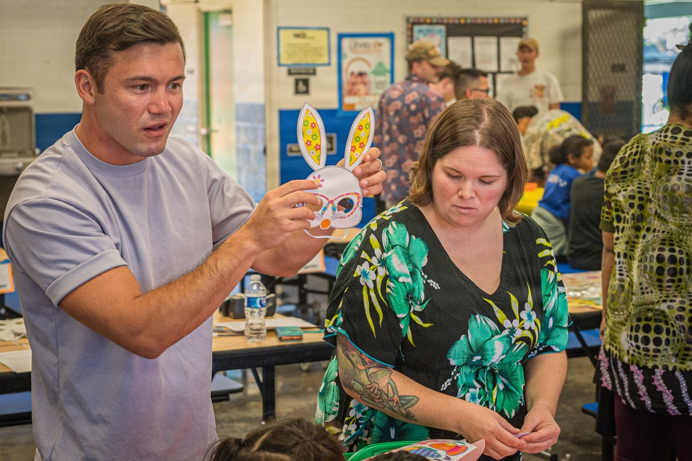 94th AAMDC Participates in "Spring Into Creativity" Event