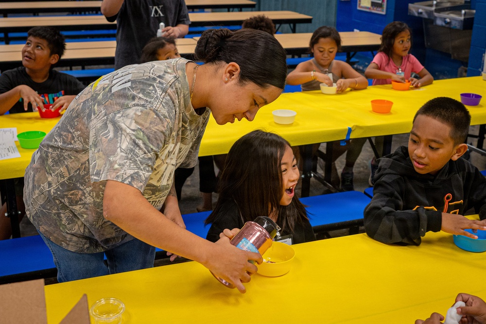 94th AAMDC Participates in "Spring Into Creativity" Event