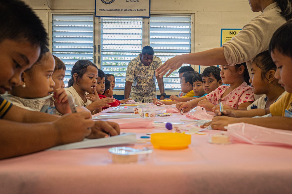 94th AAMDC Participates in "Spring Into Creativity" Event