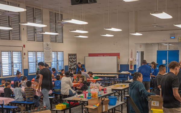 94th AAMDC Participates in "Spring Into Creativity" Event