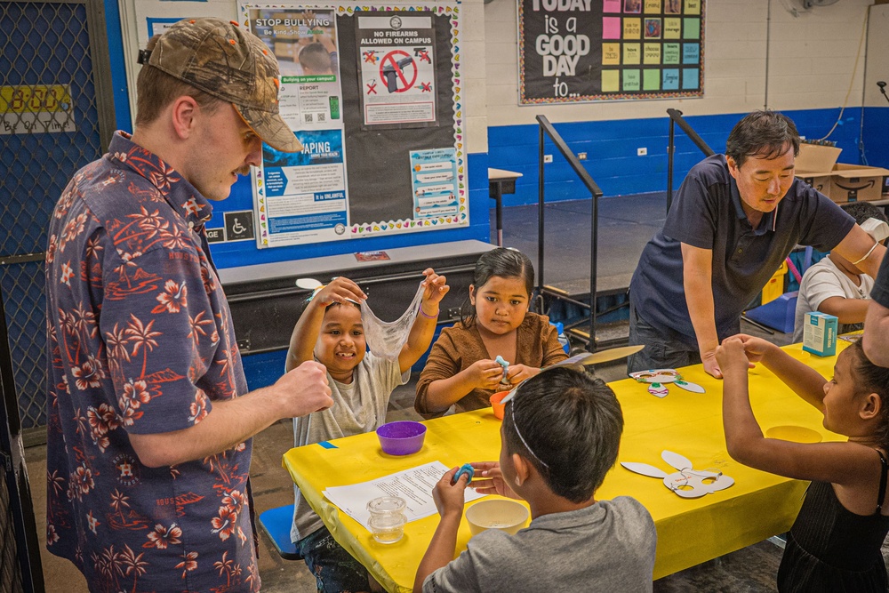 94th AAMDC Participates in "Spring Into Creativity" Event