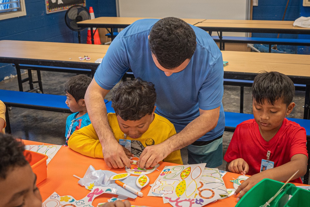 94th AAMDC Participates in "Spring Into Creativity" Event