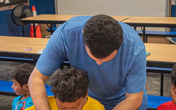 94th AAMDC Participates in "Spring Into Creativity" Event