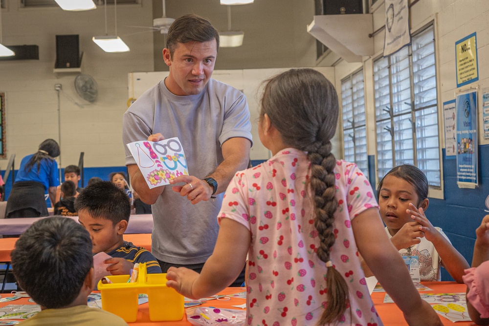 94th AAMDC Participates in "Spring Into Creativity" Event