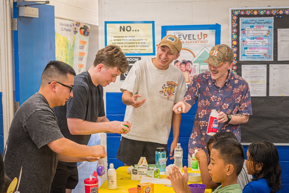 94th AAMDC Participates in "Spring Into Creativity" Event