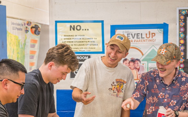 94th AAMDC Participates in "Spring Into Creativity" Event