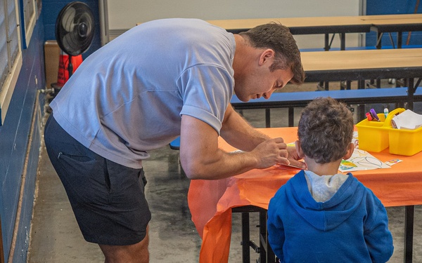 94th AAMDC Participates in "Spring Into Creativity" Event