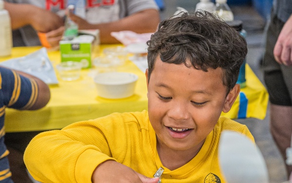 94th AAMDC Participates in "Spring Into Creativity" Event