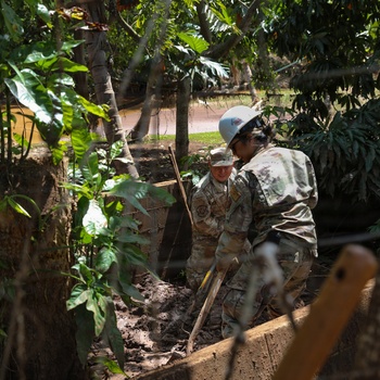 Hawaii National Guard continues relief efforts after record Waialua flooding
