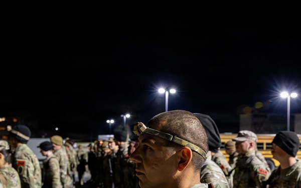 Combined Best Squad Competition 2026 - Nine-mile ruck march