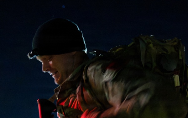 Combined Best Squad Competition 2026 - nine-mile ruck march