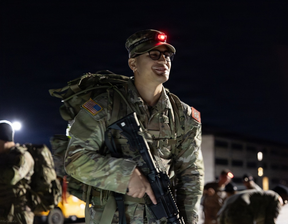 Combined Best Squad Competition 2026 - nine-mile ruck march