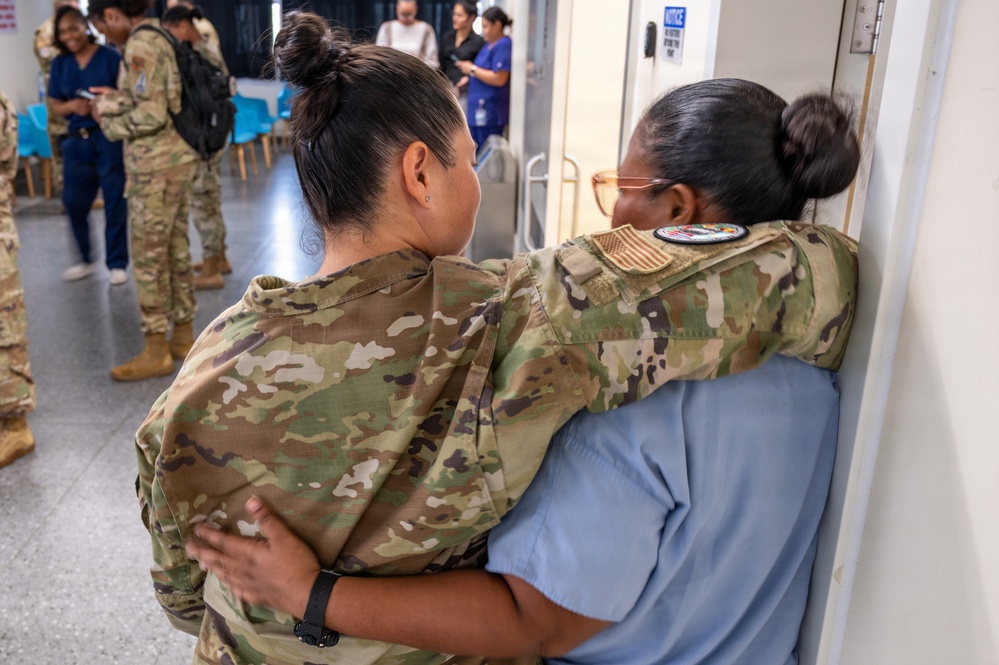 Air Force Leaders visit LAMAT 2026 in Guyana