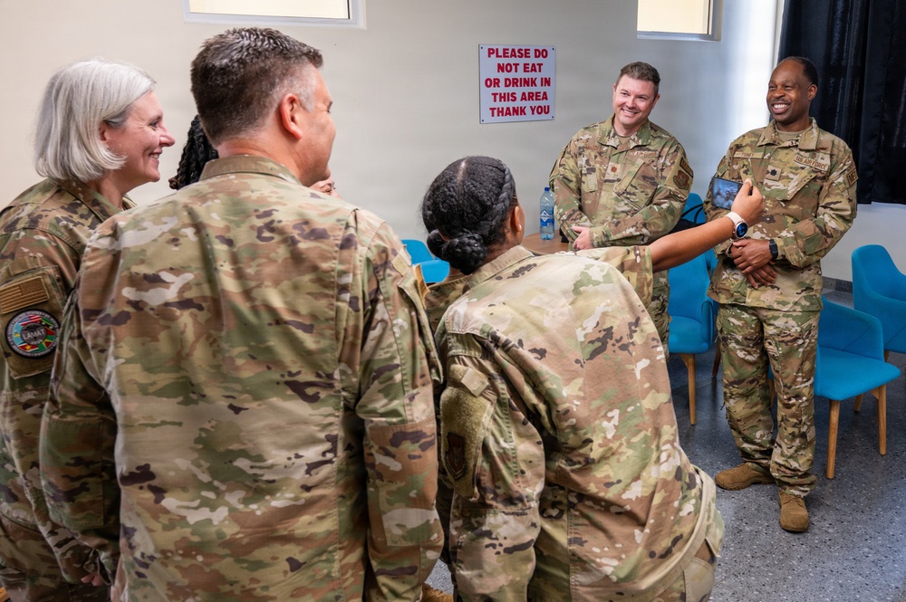 Air Force Leaders visit LAMAT 2026 in Guyana