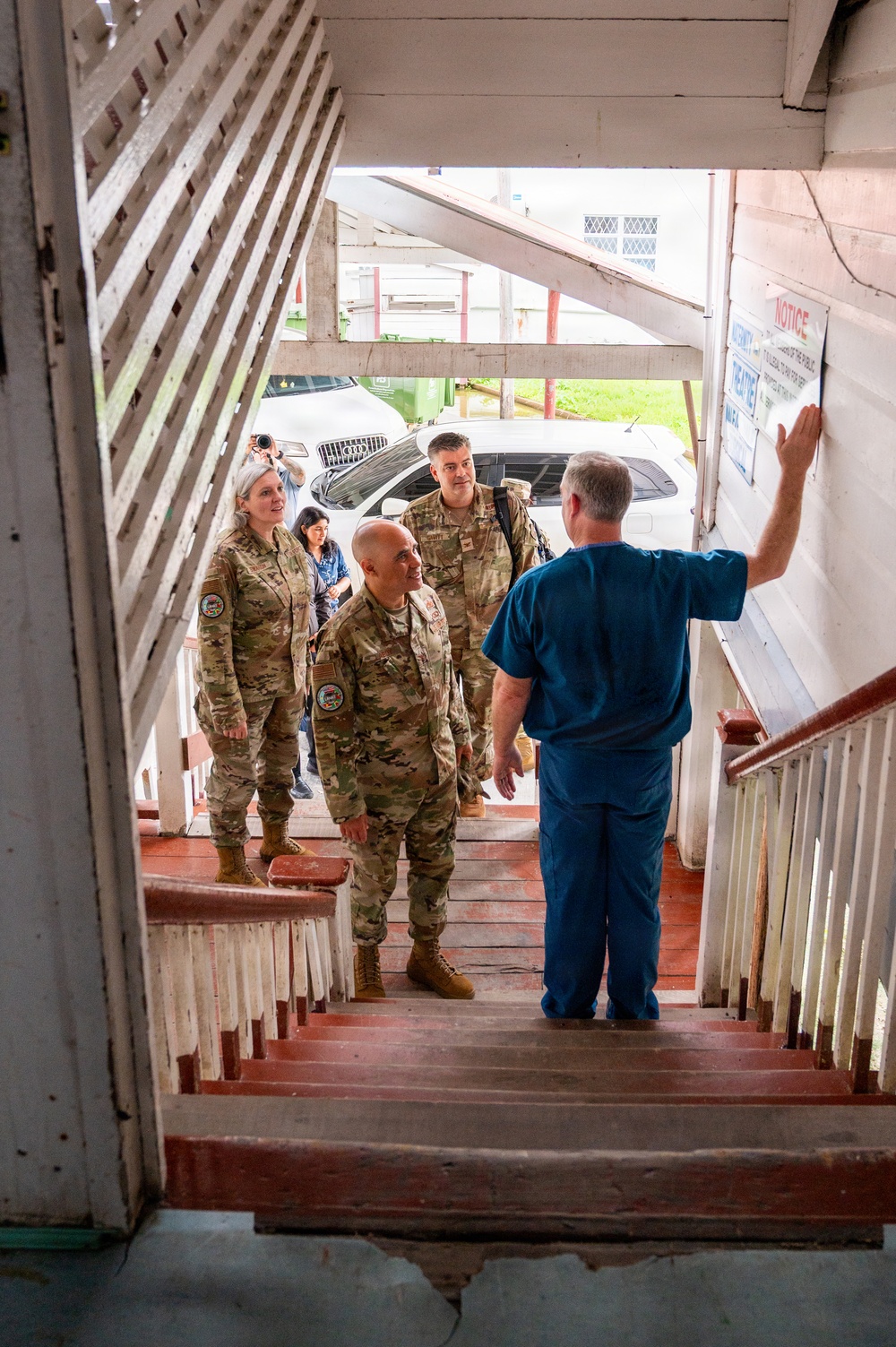 Air Force Leaders visit LAMAT 2026 in Guyana