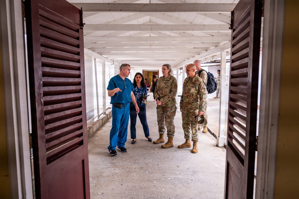 Air Force Leaders visit LAMAT 2026 in Guyana
