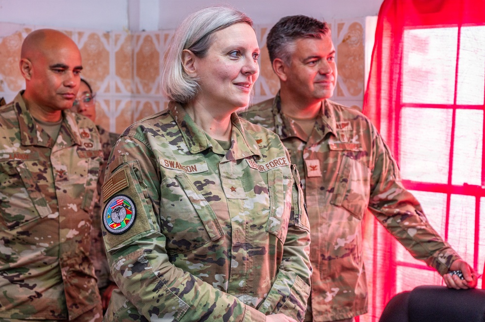 Air Force Leaders visit LAMAT 2026 in Guyana