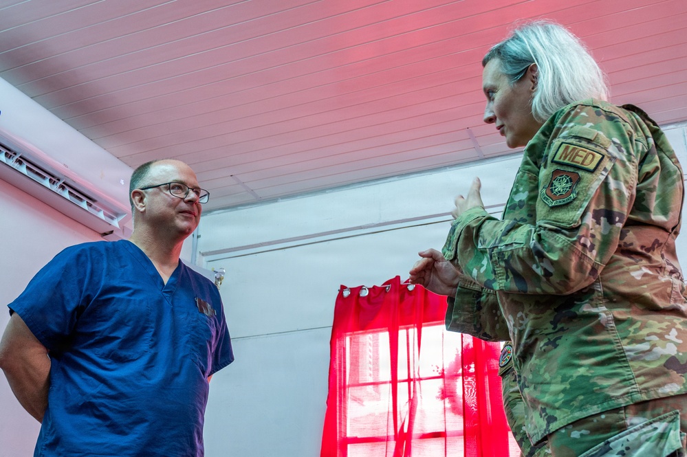 Air Force Leaders visit LAMAT 2026 in Guyana