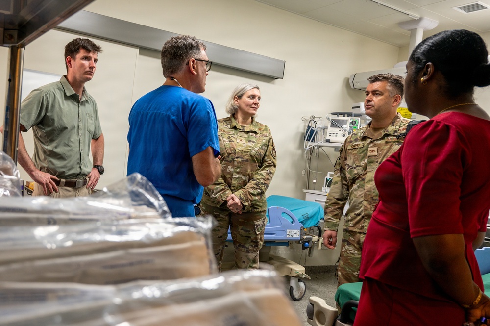 Air Force Leaders visit LAMAT 2026 in Guyana