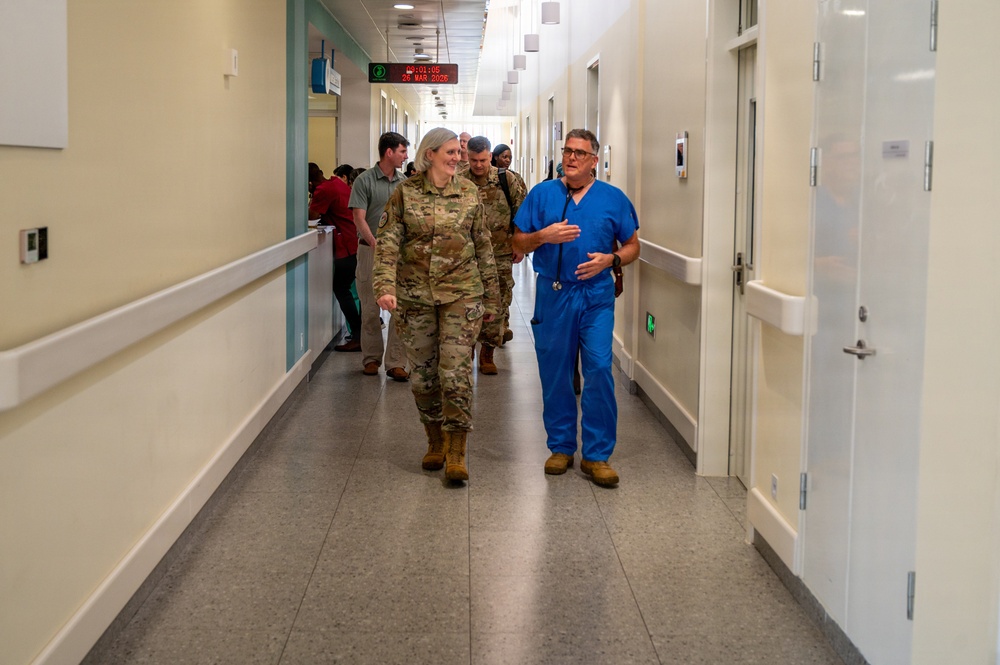 Air Force Leaders visit LAMAT 2026 in Guyana