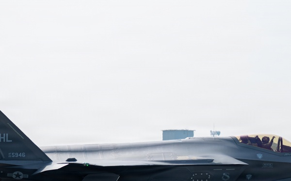 F35A Lightning IIs arrive at Misawa Air Base