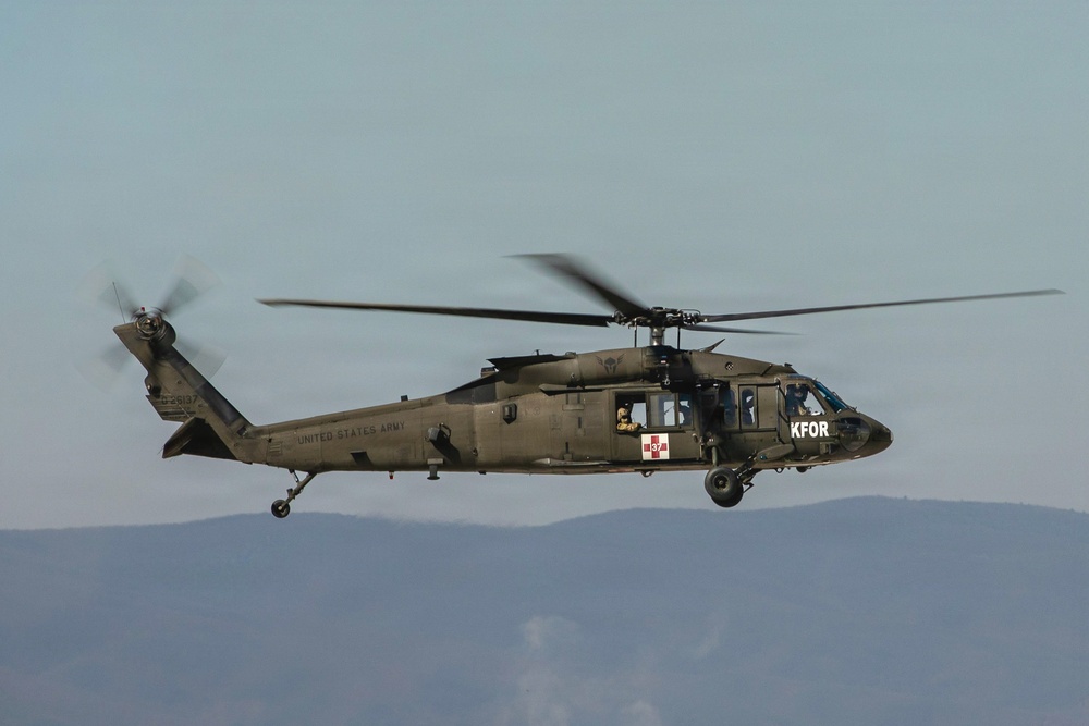 KFOR Regional Command-West hosts multinational medevac exercise across Kosovo