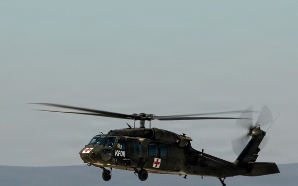 KFOR Regional Command-West hosts multinational medevac exercise across Kosovo