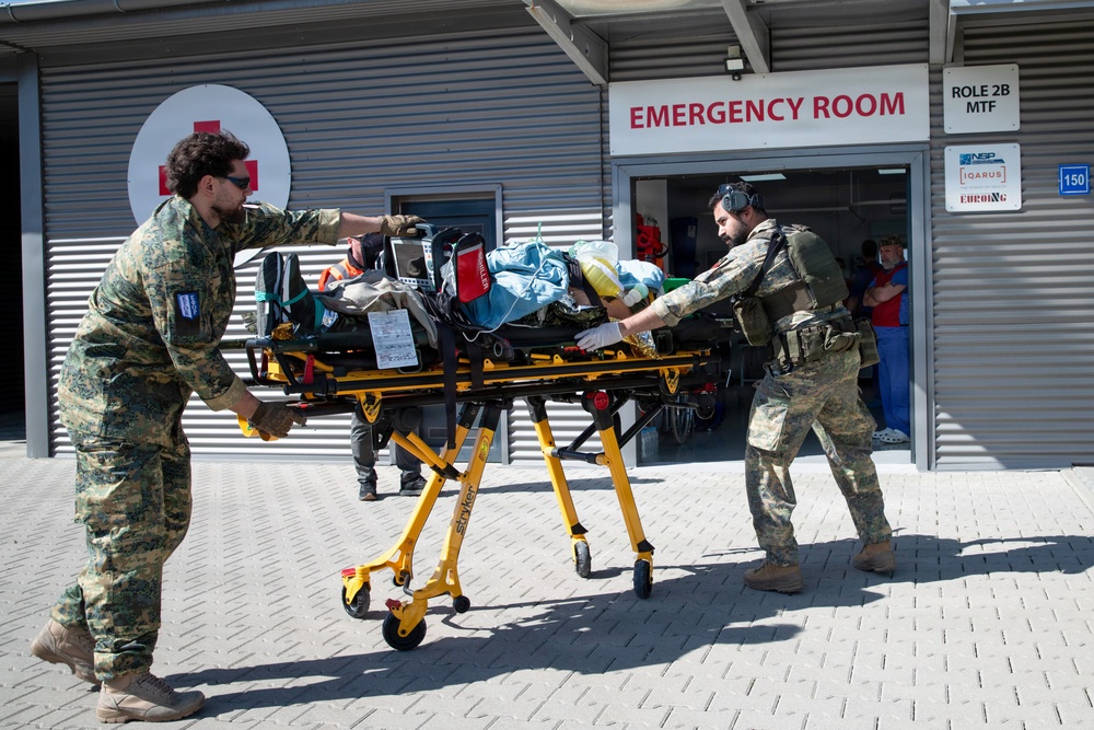 KFOR Regional Command-West hosts multinational medevac exercise across Kosovo